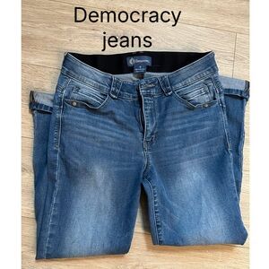 Democracy Women's Classic Blue Straight Leg Jeans